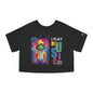 I Play Music Every Night Flowy Cropped Tee