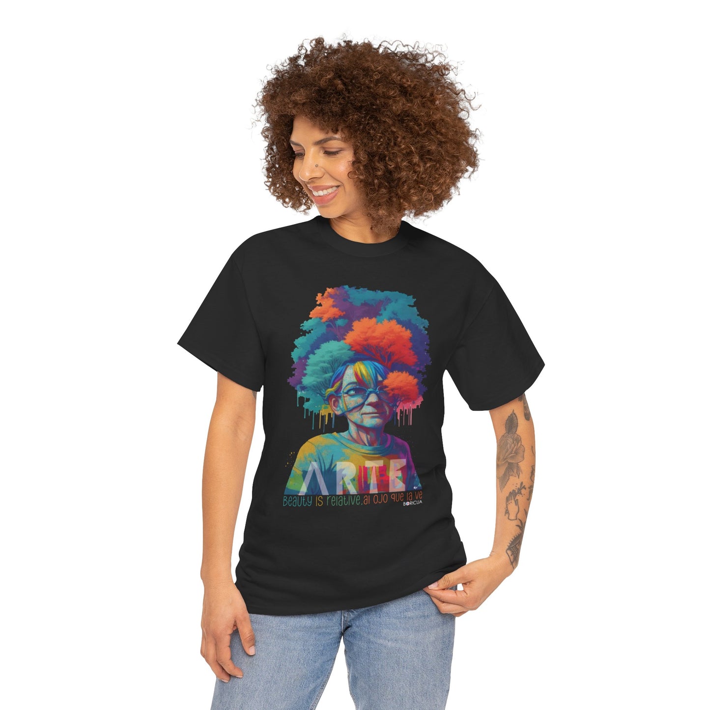 Belleza Relativa Boricua Unisex Heavy Cotton Tee