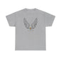 "Cosiendo sus alas" Soccer Player Unisex Heavy Cotton Tee