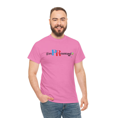 RePResentando Volleyball Unisex Heavy Cotton Tee