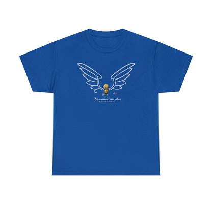 Formando sus Alas | Soccer Player Unisex Heavy Cotton Tee