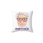 Mamá Boricua Always Here Never Left Spun Polyester Square Pillow