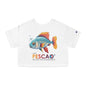 Mere' Pescao No seas tan Paquetero Flowy Cropped Tee