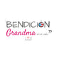 Bendición Grandma Boricua Waterproof Kiss-Cut Vinyl Decals