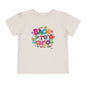 Back To School Boricua Girl Toddler Short Sleeve Tee