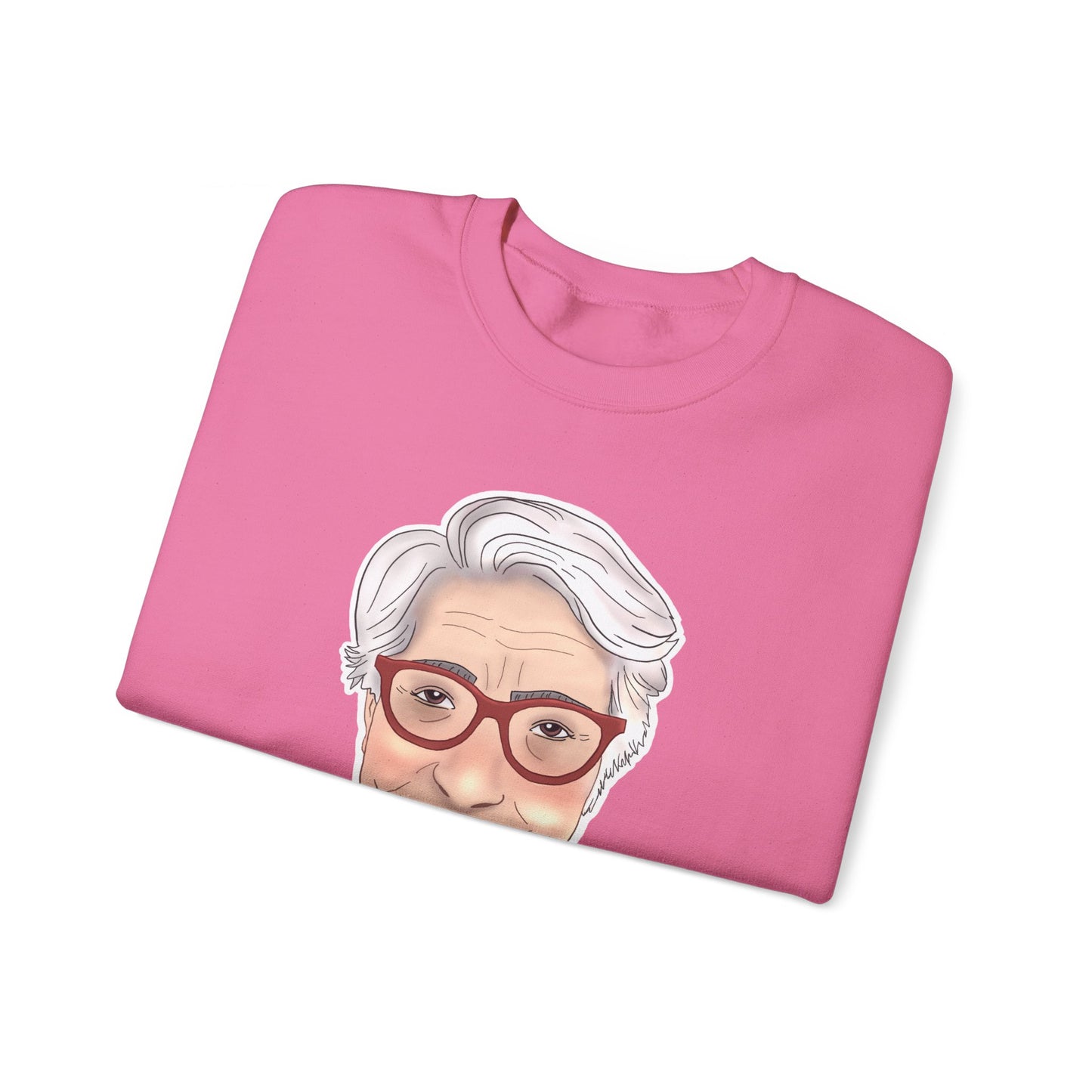 Abuela Boricua Always Here Never Left Heavy Blend™ Crewneck Sweatshirt