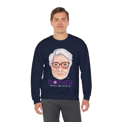 Mamá Boricua Always Here Never Left Heavy Blend™ Crewneck Sweatshirt