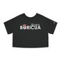 Jíbara Boricua Flowy Cropped Tee