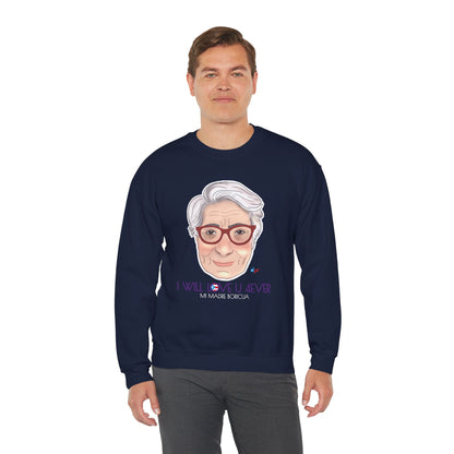 I Will Love You Forever Mamá Boricua Heavy Blend™ Crewneck Sweatshirt