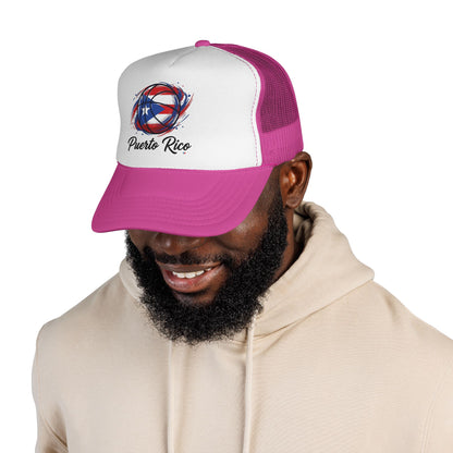 Puerto Rico Basketball Flag 2 Trucker Caps FREE SHIPPING