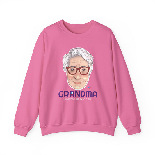 Abuela Boricua Always Here Never Left Heavy Blend™ Crewneck Sweatshirt