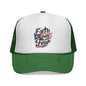 Faith Over Fear Christian Basketball | Puerto Rican Flag Trucker Caps FREE SHIPPING