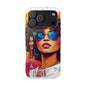 Boricua Girl Mosaico White Tough Phone Cases