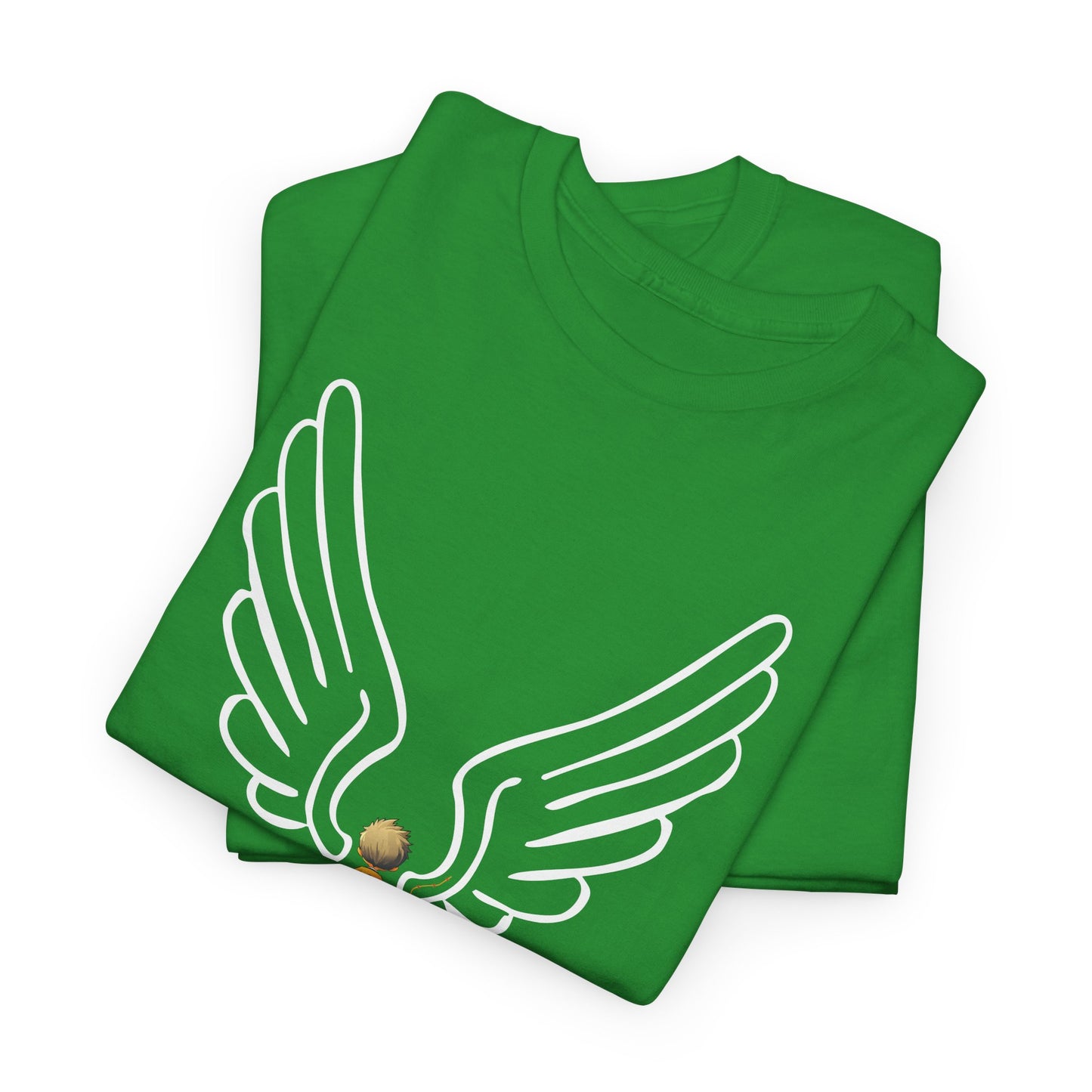 "Cosiendo sus alas" Soccer Player Unisex Heavy Cotton Tee