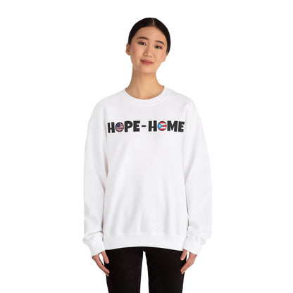 HOPE HOME BANDERA PUERTO RICO Heavy Blend™ Crewneck Sweaters