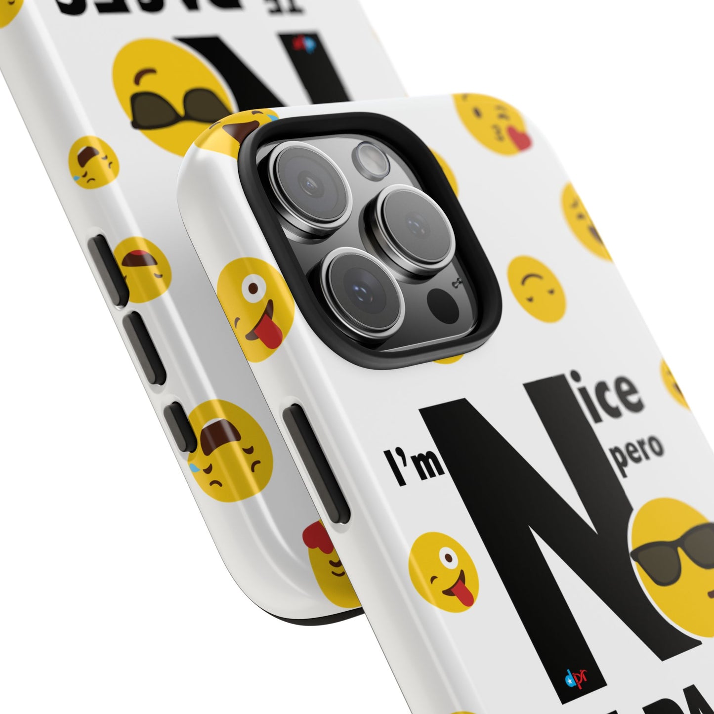 I'm Nice pero No Te Pases White Tough Phone Cases