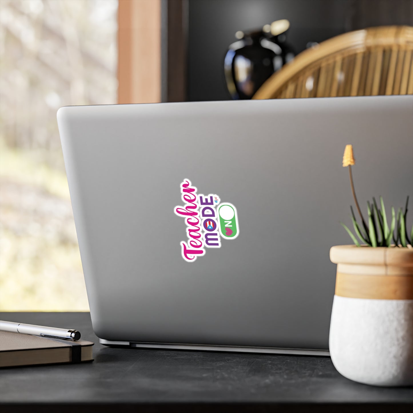 Teacher Mode ON - Back to School Kiss-Cut Vinyl Decals
