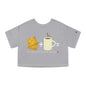 Crackers & Coffee True Puertorican Flowy Cropped Tee