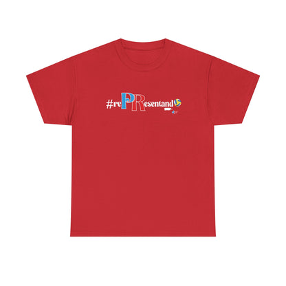 RePResentando Volleyball Unisex Heavy Cotton Tee
