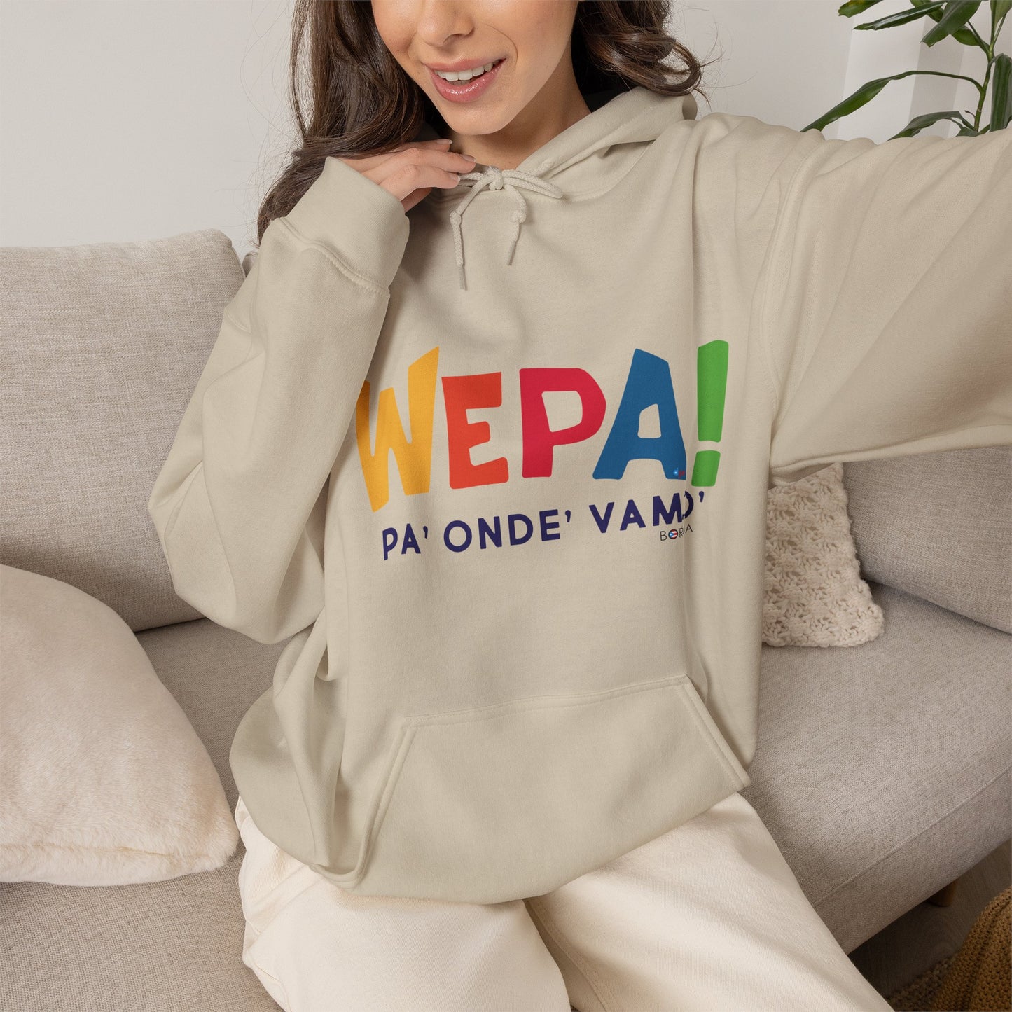 Wepa Boricua! Unisex Heavy Blend™ Boricua-Style Hoodies