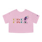 Free Nací para ser libre Flowy Cropped Tee