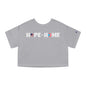 HOPE HOME BANDERA PUERTO RICO Flowy Cropped Tee