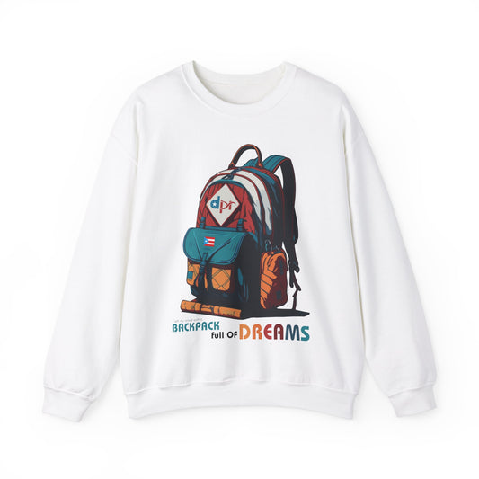 Backpack full of Dreams Unisex Heavy Blend™ Crewneck Sweaters