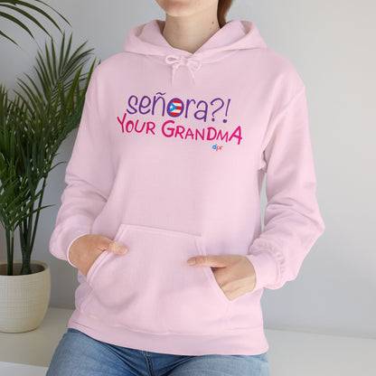 Señora Your Grandma Unisex Heavy Blend™ Boricua-Style Hoodies