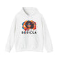 Boricua Girl Black Unisex Heavy Blend™ Boricua-Style Hoodies
