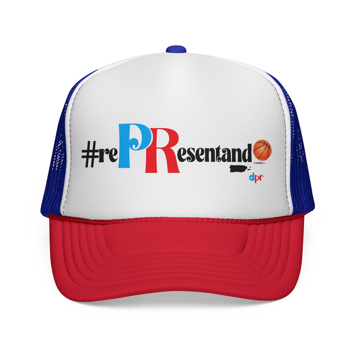 RePResentando Basketball Puerto Rican Pride Trucker Caps FREE SHIPPING
