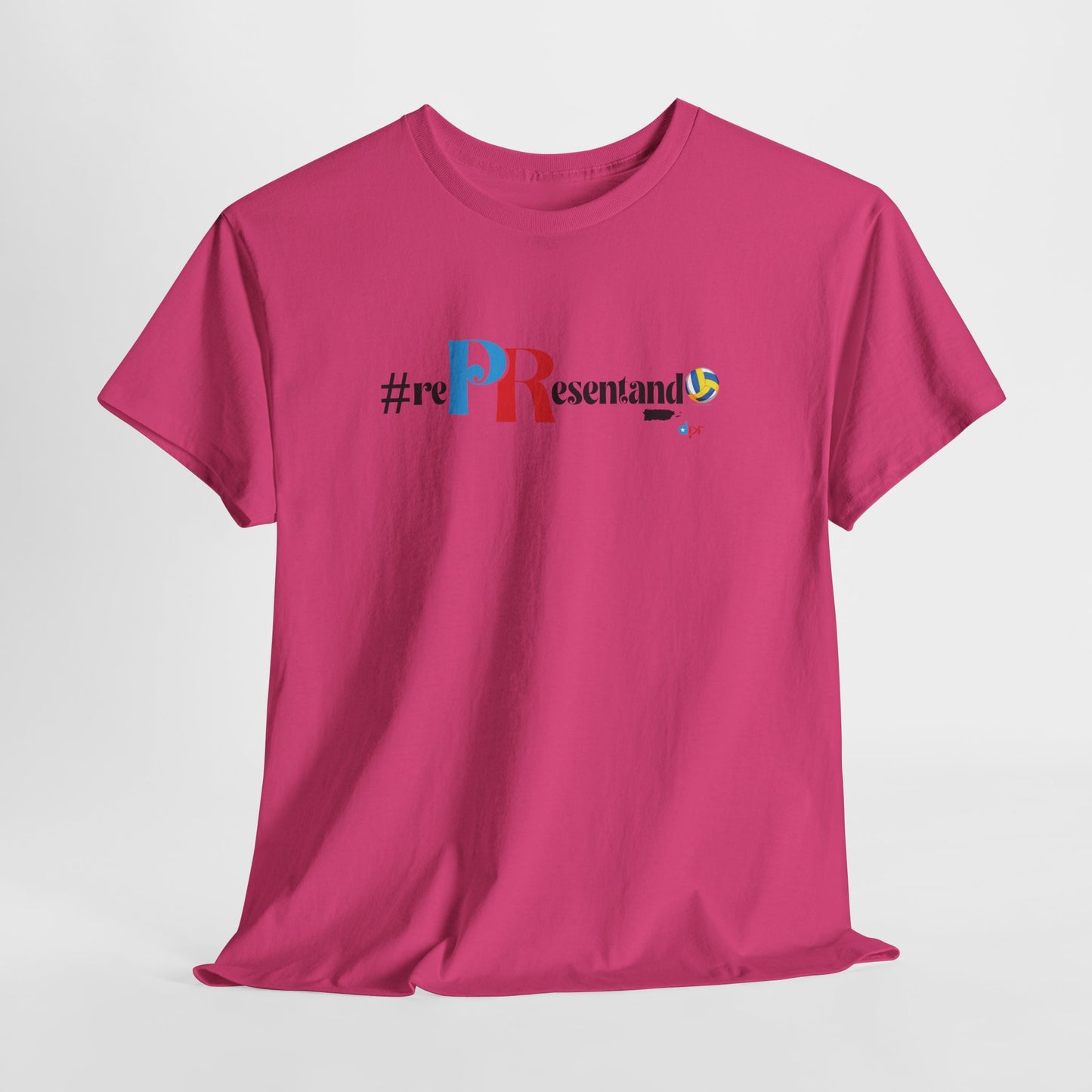 RePResentando Volleyball Unisex Heavy Cotton Tee