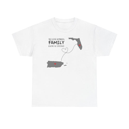 Love in the Distance Florida Unisex Heavy Cotton Tee