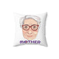Mother The Real Influencer Spun Polyester Square Pillow