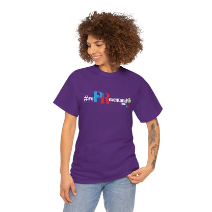 RePResentando Volleyball Unisex Heavy Cotton Tee