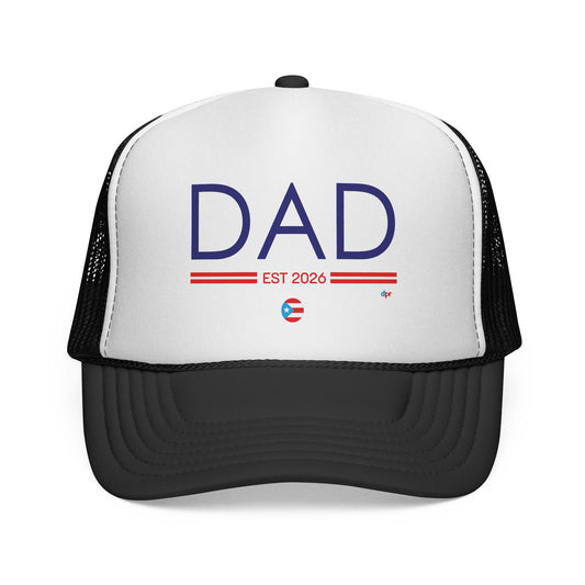DAD Established 2026 Puerto Rican Pride Trucker Caps FREE SHIPPING