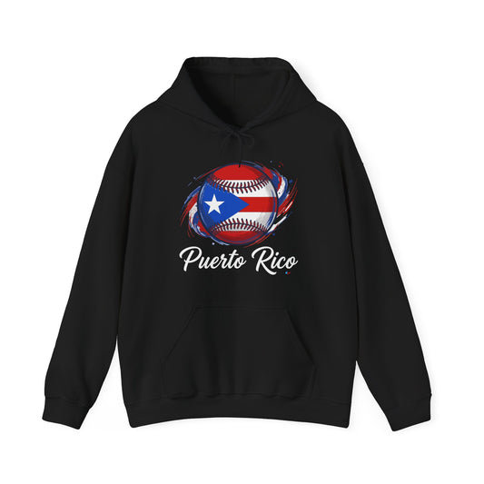 Puerto Rico Baseball Unisex Heavy Blend™ Boricua-Style Hoodies