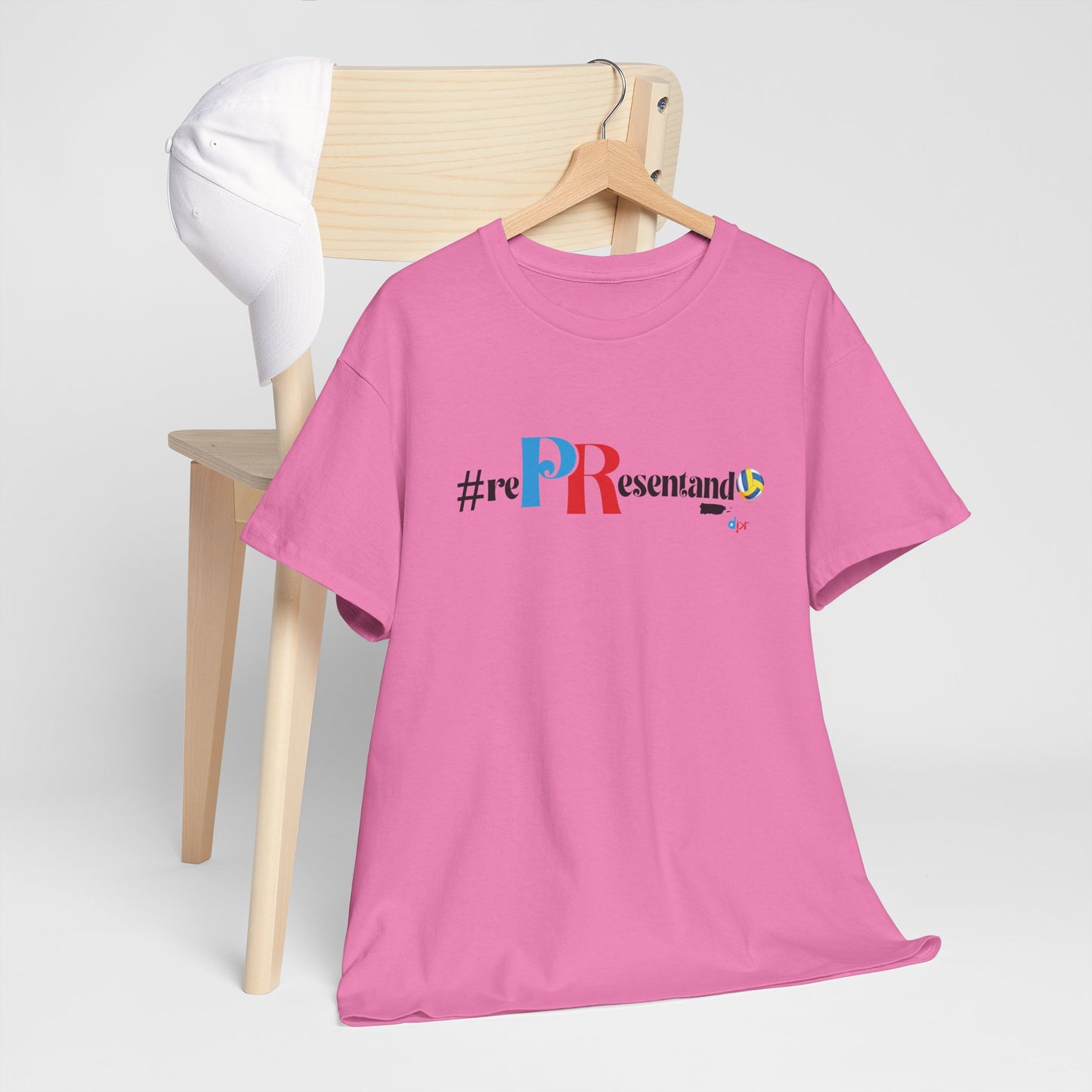 RePResentando Volleyball Unisex Heavy Cotton Tee