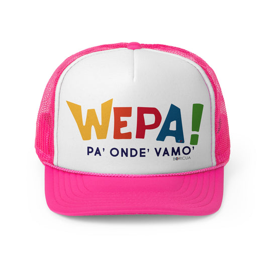 Wepa Boricua Puerto Rican Pride Trucker Caps FREE SHIPPING