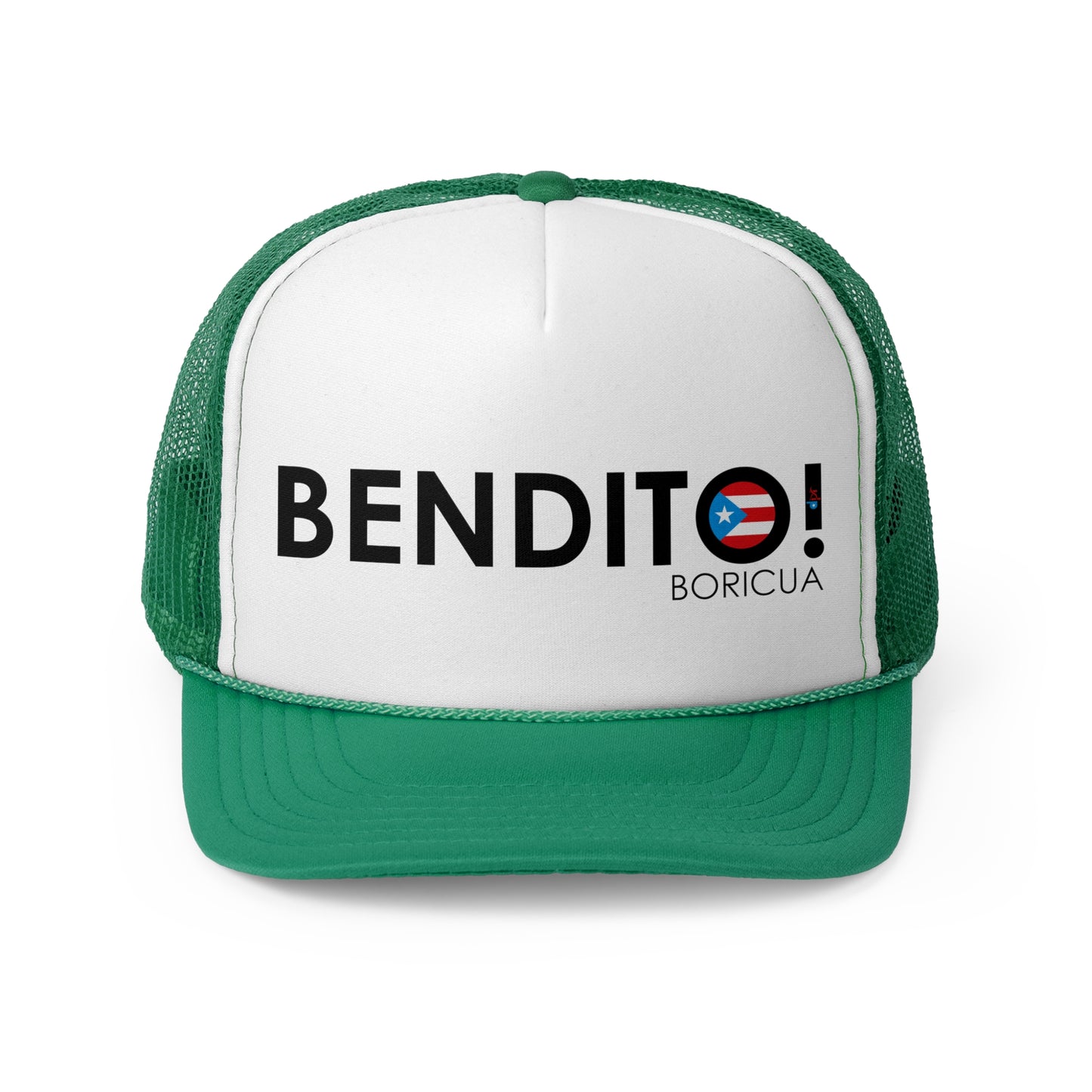 Bendito! Boricua Puerto Rican Pride Trucker Caps FREE SHIPPING