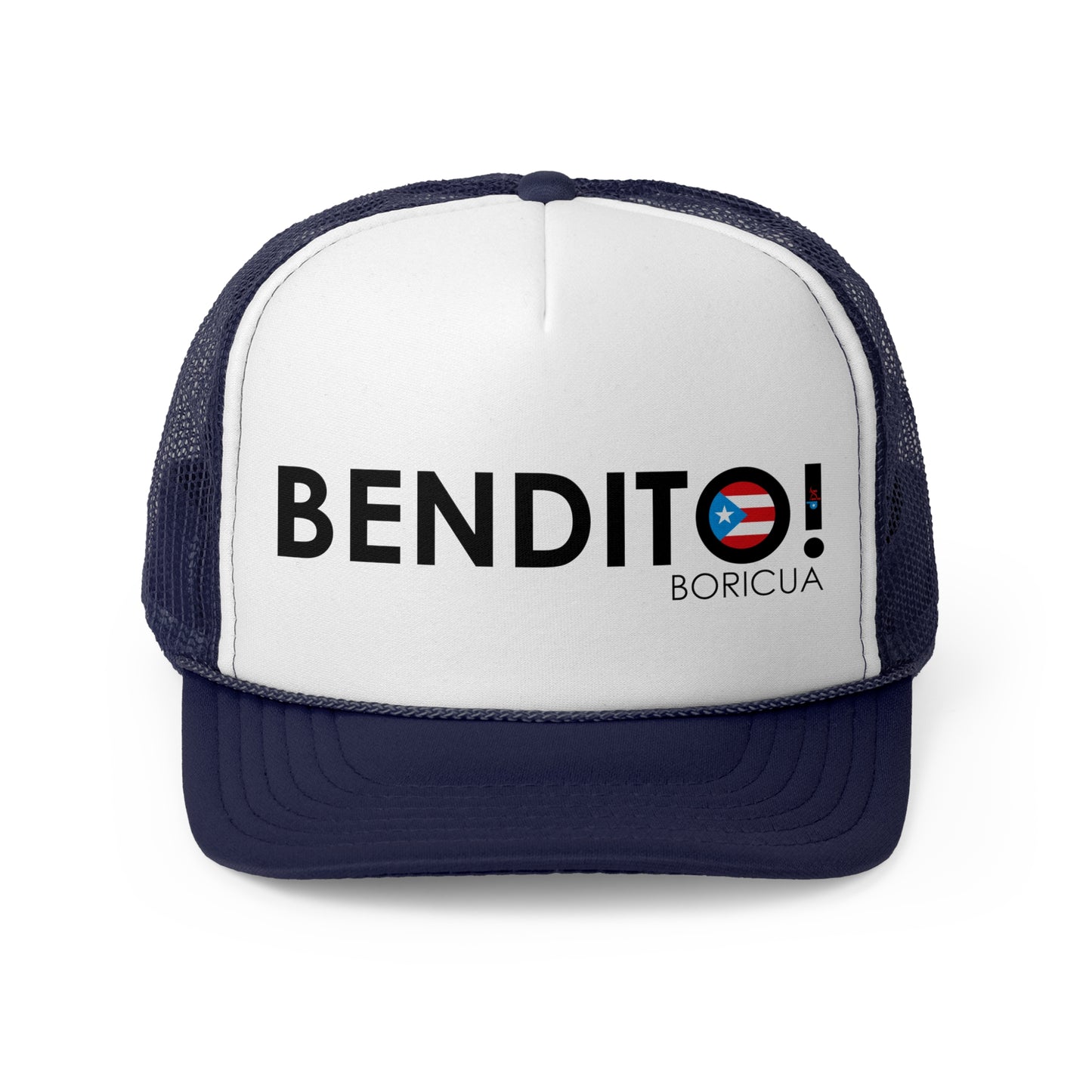 Bendito! Boricua Puerto Rican Pride Trucker Caps FREE SHIPPING