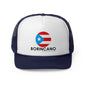 Borincano aunque naciera en la luna Puerto Rican Pride Trucker Caps FREE SHIPPING