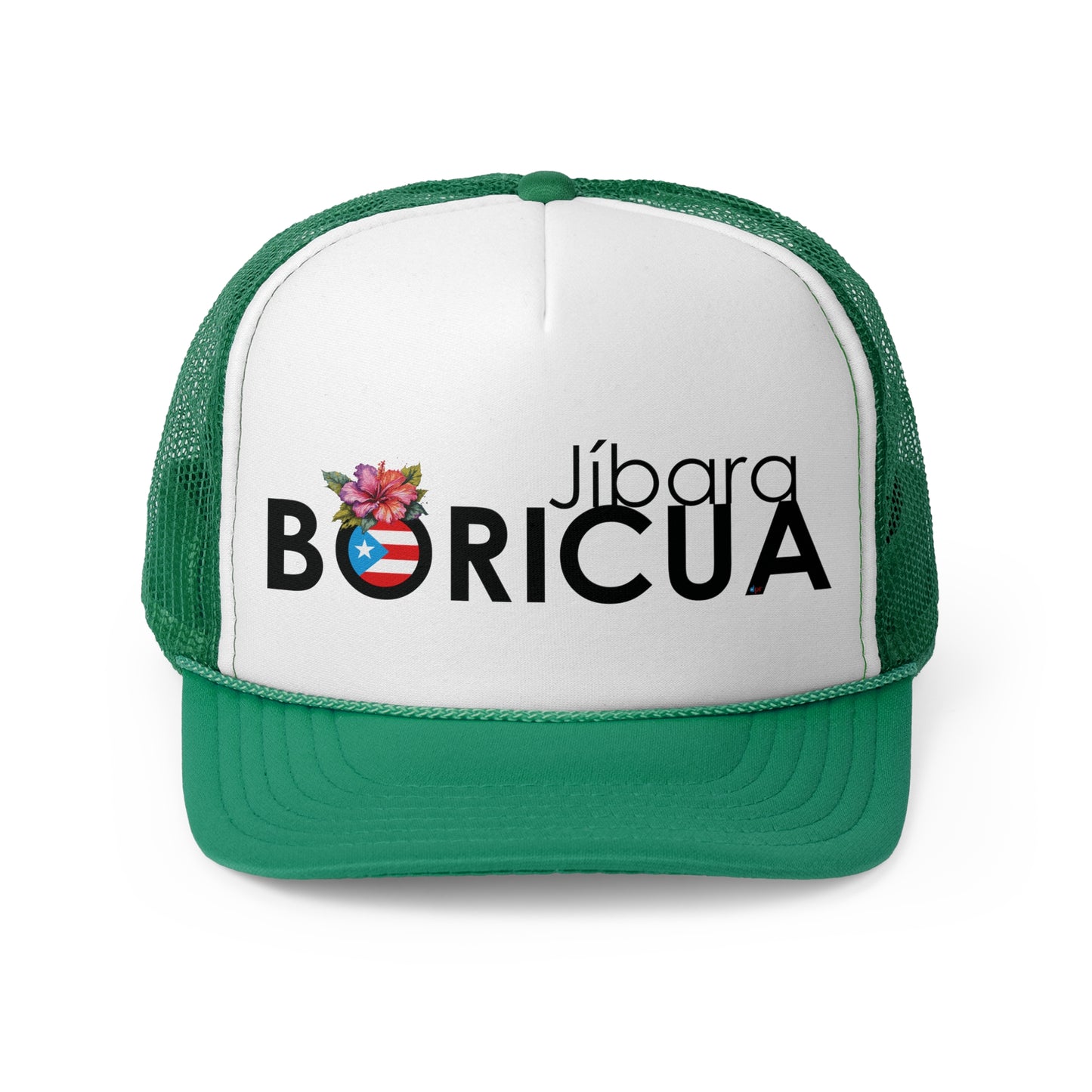 Jíbara Boricua Puerto Rican Pride Trucker Caps FREE SHIPPING