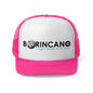 Borincano aunque naciera en la luna bandera Puerto Rican Pride Trucker Caps FREE SHIPPING
