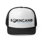 Borincano aunque naciera en la luna bandera Puerto Rican Pride Trucker Caps FREE SHIPPING