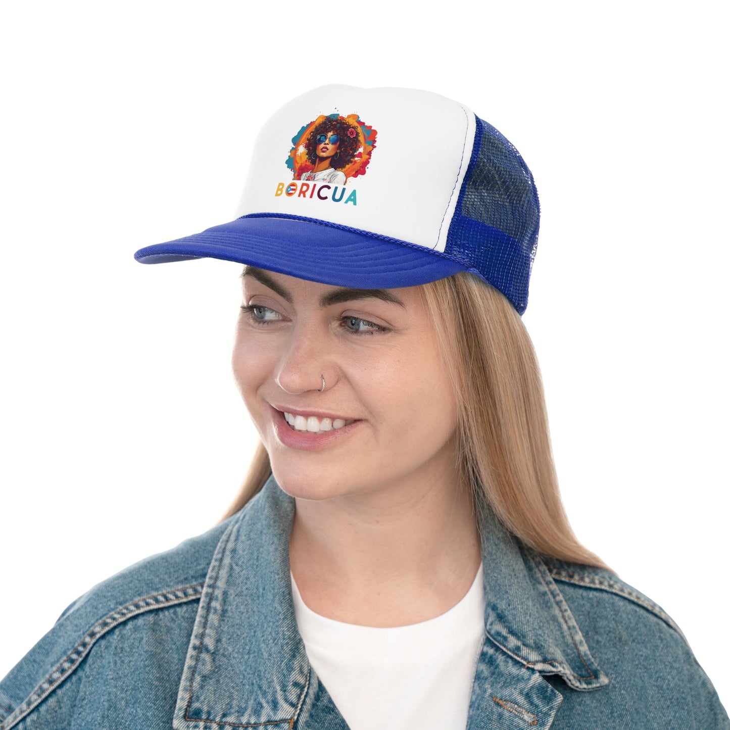 Flow Boricua Puerto Rican Pride Trucker Caps FREE SHIPPING
