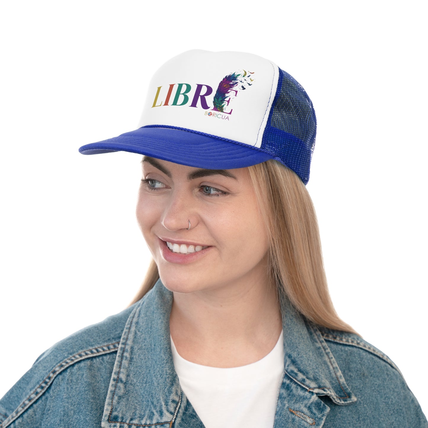 Libre Boricua Puerto Rican Pride Trucker Caps FREE SHIPPING