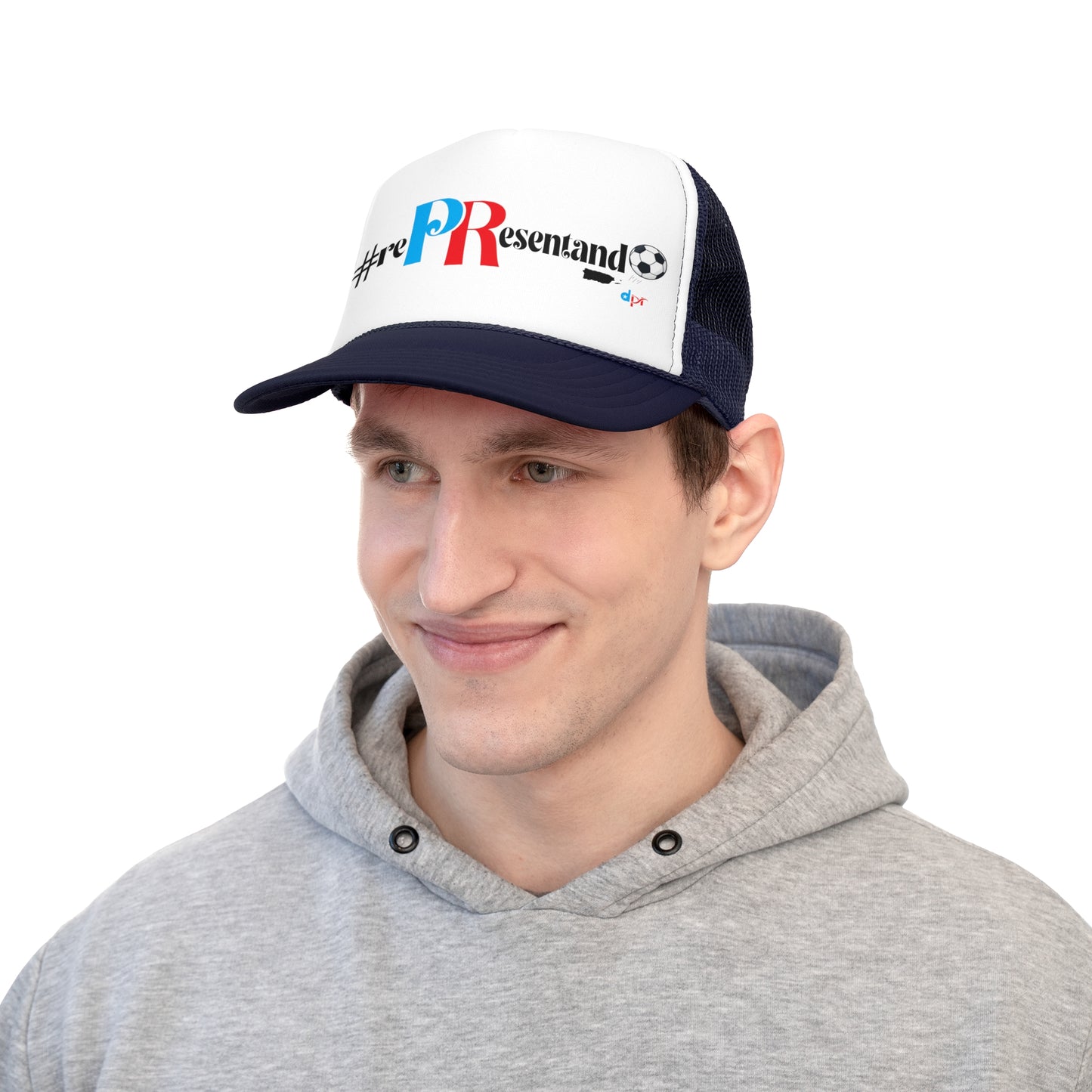 Soccer is Life Puerto Rican Pride Trucker Caps FREE SHIPPING